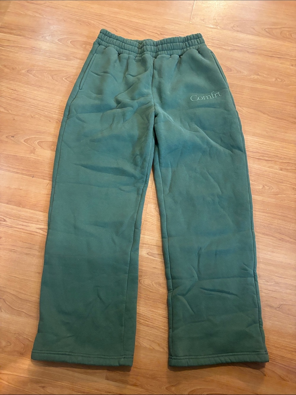 Women’s Forest Green Fleece Pants
